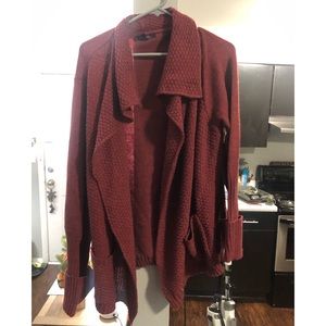 Burgundy sweater